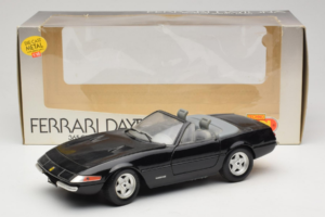 Ferrari 365 GTB/4 Daytona Cabriolet Nero Techno Giodi 1:18 40011-B1 Pressofusione — immagine 8 di 8