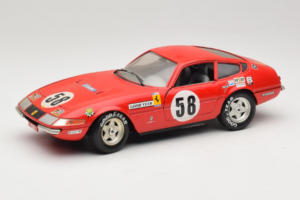 Ferrari 365 GTB/4 Daytona Berlinetta #58 Rosso Techno Giodi 1:18 40011 Pressofusione