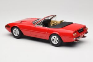 Ferrari 365 GTB/4 Daytona Spyder Series II Rosso Dino KK-Scale 1:18 KKDC180621 Pressofusione — immagine 5 di 6
