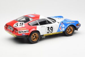 Ferrari 365 GTB/4 #39 J-C. Andruet / Lena 24 Hours of Le Mans 1972 Kyosho 1:18 08164E Pressofusione — immagine 3 di 8