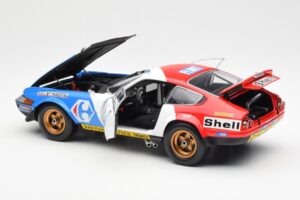 Ferrari 365 GTB/4 #39 J-C. Andruet / Lena 24 Hours of Le Mans 1972 Kyosho 1:18 08164E Pressofusione — immagine 5 di 8