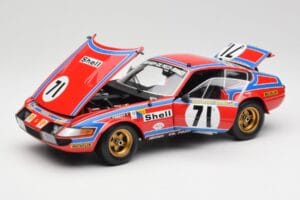 Ferrari 365 GTB4 Competizione #71 24 Hours of Le Mans 1974 Kyosho 1:18 08164A Pressofusione — immagine 2 di 8