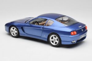 Ferrari 456 GT Blu Pozzi Bburago 1:18 3036-M3 Pressofusione — immagine 7 di 8