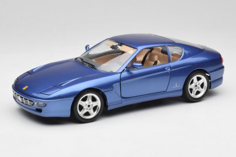 Ferrari 456 GT Blu Pozzi Bburago 1:18 3036-M3 Pressofusione