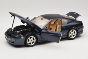 Ferrari 456 GT Blu Bburago 1:18 3036-B1 Pressofusione — immagine 2 di 8