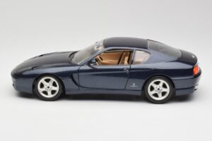 Ferrari 456 GT Blu Bburago 1:18 3036 Pressofusione — immagine 3 di 8