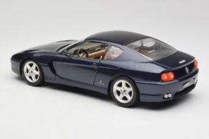Ferrari 456 GT Blu Bburago 1:18 3036 Pressofusione — immagine 4 di 8
