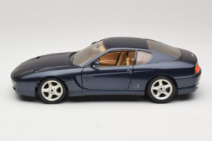 Ferrari 456 GT Blu Bburago 1:18 3036-B1 Pressofusione — immagine 4 di 8