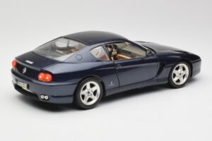 Ferrari 456 GT Blu Bburago 1:18 3036 Pressofusione — immagine 5 di 8