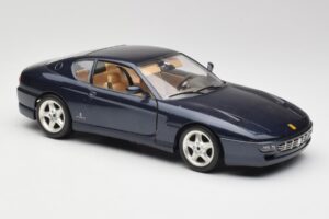 Ferrari 456 GT Blu Bburago 1:18 3036 Pressofusione — immagine 6 di 8
