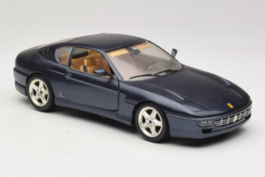 Ferrari 456 GT Blu Bburago 1:18 3036-B1 Pressofusione — immagine 6 di 8