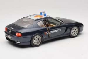 Ferrari 456 GT Carabinieri Nero Bburago 1:18 3036-B3 Pressofusione — immagine 3 di 8