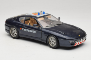 Ferrari 456 GT Carabinieri Nero Bburago 1:18 3036-B3 Pressofusione — immagine 6 di 8