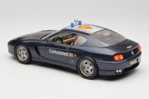 Ferrari 456 GT Carabinieri Nero Bburago 1:18 3036-B3 Pressofusione — immagine 7 di 8