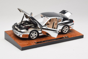 Ferrari 456 GT Chrome Silver Bburago 1:18 3746-R1 Pressofusione — immagine 2 di 8