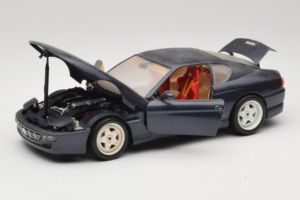 Ferrari 456 GT Dark Blue Metallic Bburago 1:18 3036-B2 Pressofusione — immagine 2 di 8
