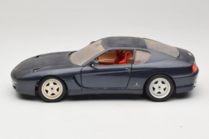 Ferrari 456 GT Dark Blue Metallic Bburago 1:18 3036-B2 Pressofusione — immagine 4 di 8