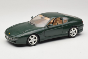 Ferrari 456 GT Verde Scuro Bburago 1:18 3046-GR1 Pressofusione