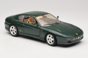 Ferrari 456 GT Verde Scuro Bburago 1:18 3046-GR1 Pressofusione — immagine 6 di 8