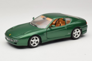 Ferrari 456 GT Verde Metallizzato Bburago 1:18 3036-GR1 Pressofusione