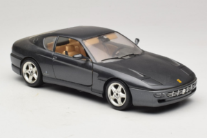 Ferrari 456 GT Grigio Metallizzato Bburago 1:18 3036-G1 Pressofusione — immagine 6 di 8