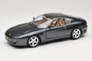 Ferrari 456 GT Grigio Metallic Verniciatura Speciale Bburago 1:18 3036 D Pressofusione