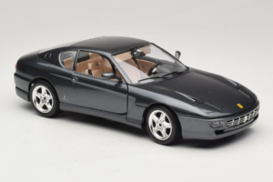 Ferrari 456 GT Grigio Metallic Verniciatura Speciale Bburago 1:18 3036 D Pressofusione — immagine 6 di 8