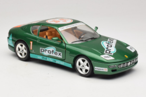 Ferrari 456 GT Profex #1 Verde 1992 Bburago 1:18 3336-GR1 Pressofusione — immagine 6 di 8