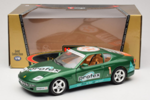 Ferrari 456 GT Profex #1 Verde 1992 Bburago 1:18 3336-GR1 Pressofusione — immagine 8 di 8