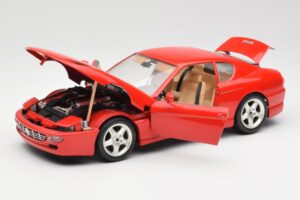 Ferrari 456 GT Rosso Bburago 1:18 3036-M1 Pressofusione — immagine 2 di 8