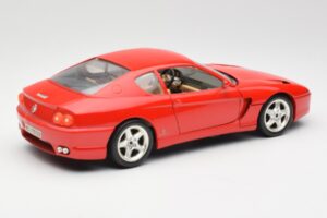 Ferrari 456 GT Rosso Bburago 1:18 3036-M1 Pressofusione — immagine 3 di 8