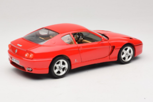 Ferrari 456 GT Rosso Bburago 1:18 3046-R1 Pressofusione — immagine 3 di 8