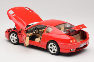 Ferrari 456 GT Rosso Bburago 1:18 3046-R1 Pressofusione — immagine 5 di 8