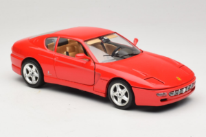 Ferrari 456 GT Rosso Bburago 1:18 3046-R1 Pressofusione — immagine 6 di 8