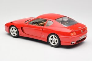 Ferrari 456 GT Rosso Bburago 1:18 3036-M1 Pressofusione — immagine 7 di 8