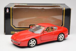 Ferrari 456 GT Rosso Bburago 1:18 3036-M1 Pressofusione — immagine 8 di 8