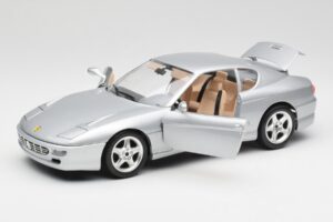 Ferrari 456 GT Argento Bburago 1:18 3036-M2 Pressofusione — immagine 2 di 8