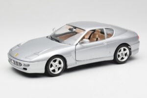 Ferrari 456 GT Argento Bburago 1:18 3036-M2 Pressofusione