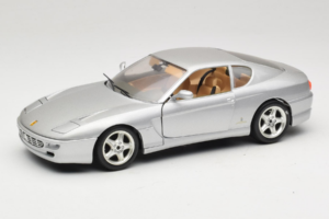 Ferrari 456 GT Argento Bburago 1:18 3336-S1 Pressofusione