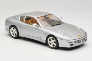 Ferrari 456 GT Argento Bburago 1:18 3336-S1 Pressofusione — immagine 6 di 8