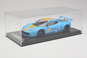 Ferrari 458 LB Works Gulf Blue Orange BBA 1:18 REMC033 Resina — immagine 6 di 7