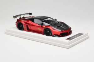 Ferrari 458 Liberty Walk LB-Silhouette WORKS GT Candy Rosso IVY 1:18 REMC003 Resina — immagine 4 di 6