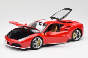 Ferrari 488 GTB Rosso Bburago 1:18 18-76102 Pressofusione — immagine 2 di 8