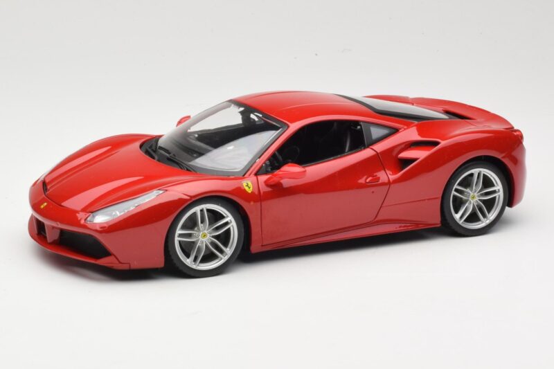 Ferrari 488 GTB Rosso Bburago 1:18 18-16008 Pressofusione
