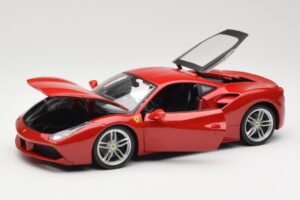 Ferrari 488 GTB Rosso Bburago 1:18 18-16008 Pressofusione — immagine 2 di 8