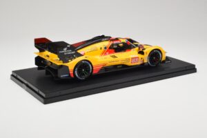 Ferrari 499P Hypercar AF Corse #83 R. Kubica / Y. Ye / R. Shwartzman 24 Hours of Le Mans 2024 Bburago 1:18 18-16313-83-VET Pr — immagine 3 di 9