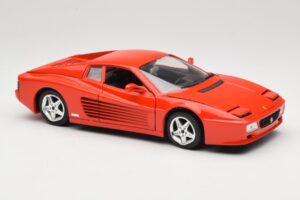 Ferrari 512 TR Rosso Mira 1:18 6144 Pressofusione — immagine 6 di 8