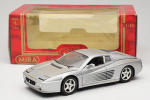 Ferrari 512 TR Argento Mira 1:18 6178-B1 Pressofusione — immagine 8 di 8