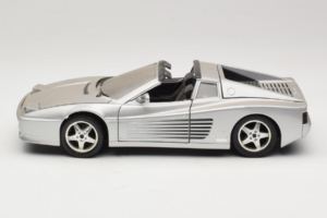 Ferrari 512TR Targa Argento Mira 1:18 6175 Pressofusione — immagine 4 di 8