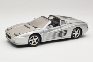 Ferrari 512TR Targa Argento Mira 1:18 6175 Pressofusione